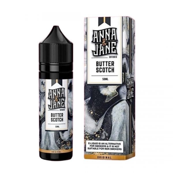 【大煙油】BUTTER SCOTCH ANNA & JANE 安娜&簡 焦糖奶油咖啡 6MG