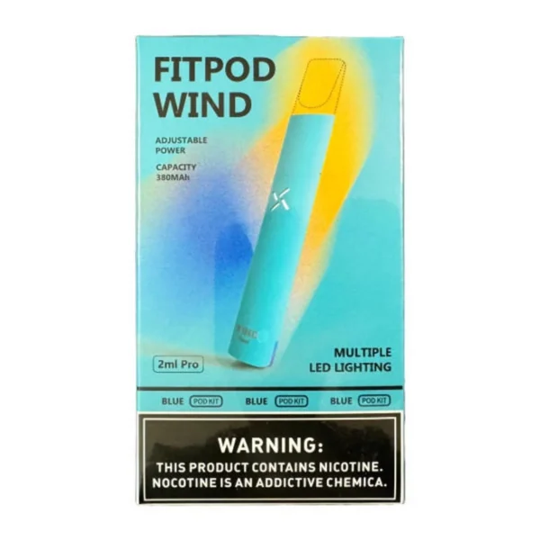 【拋棄式】Fitpod Wind 氣流桿 一代可調式主機 底部七彩色發光（通用RELX一代 SP2 LANA）
