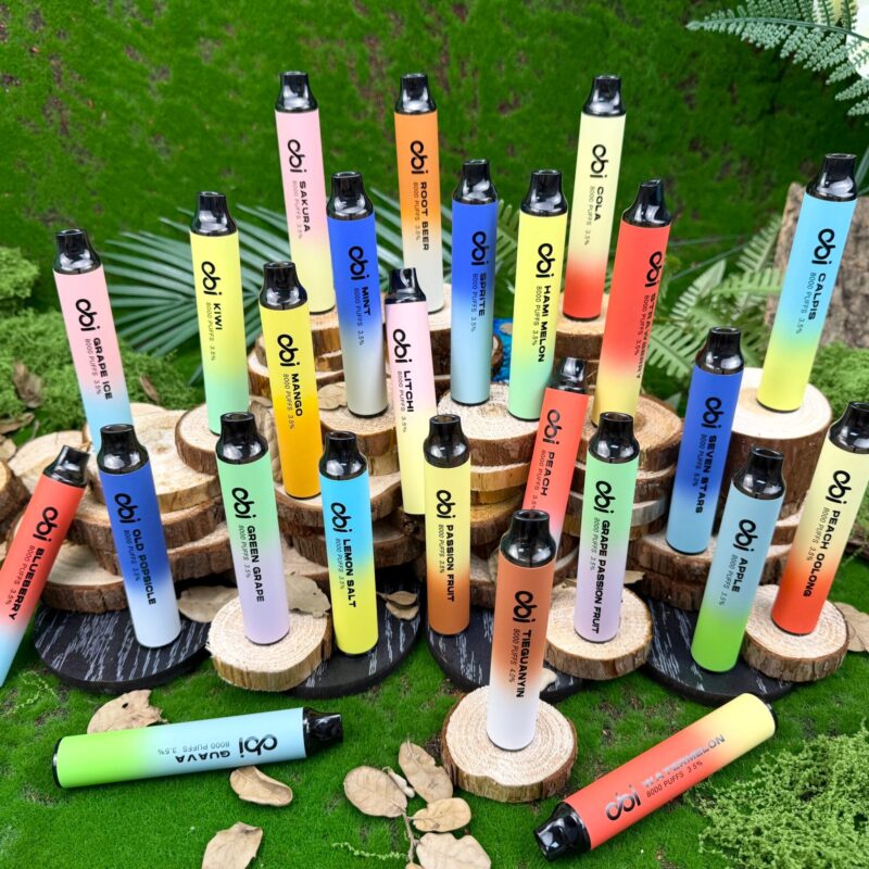 【一次性】OBI 8000口 一次性 主機 可充電 買十送一