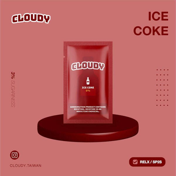 【拋棄式】CLOUDY系列 煙彈(一入裝) 3% 通用RELX/ILIA/LANA/SP2S