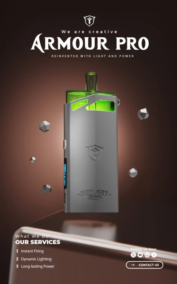 【小煙主機】SAMURAI Armour Pro 將軍 PRO 30W 發光主機