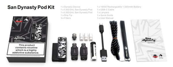 【小煙主機】San Dynasty 小海豚 30W 主機 套組